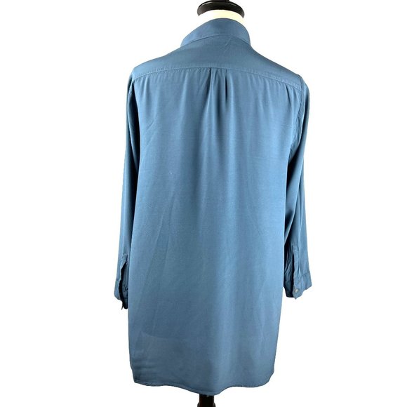 J.jill Denim Blue Blouse, Women’s Size X-Large - Picture 4 of 12